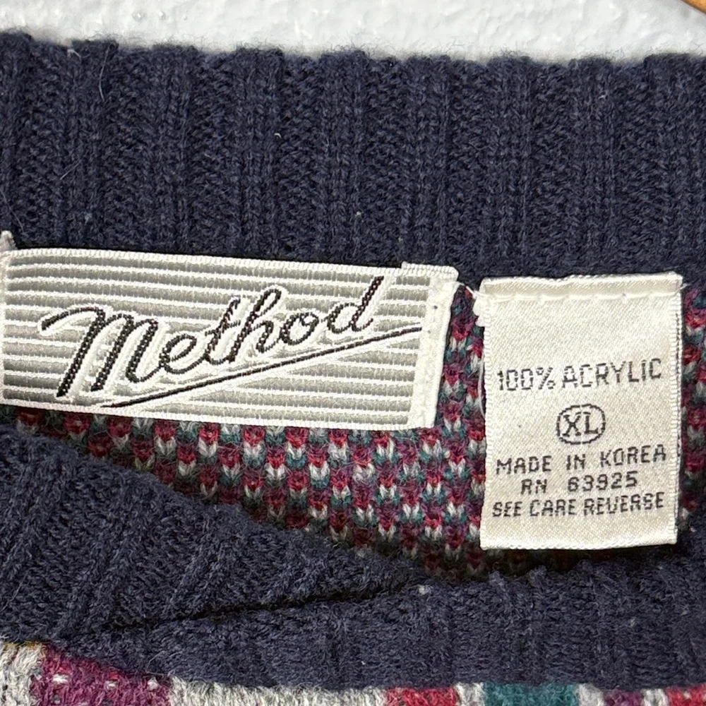 Vintage‎ Method Men's Abstract Sweater